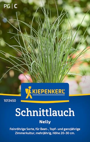 Kiepenkerl Schnittlauchsamen Nelly 1013450 - feinröhrige Sorte für Beet-, Topf- und ganzjährige Zimmerkultur - Kräutersamen, Schnittlauch Samen, Samen Kräuter Kiepenkerl Schnittlauchsamen Nelly 1013450 - feinröhrige Sorte für Beet-, Topf- und ganzjährige Zimmerkultur - Kräutersamen, Schnittlauch Samen, Samen Kräuter von Kiepenkerl