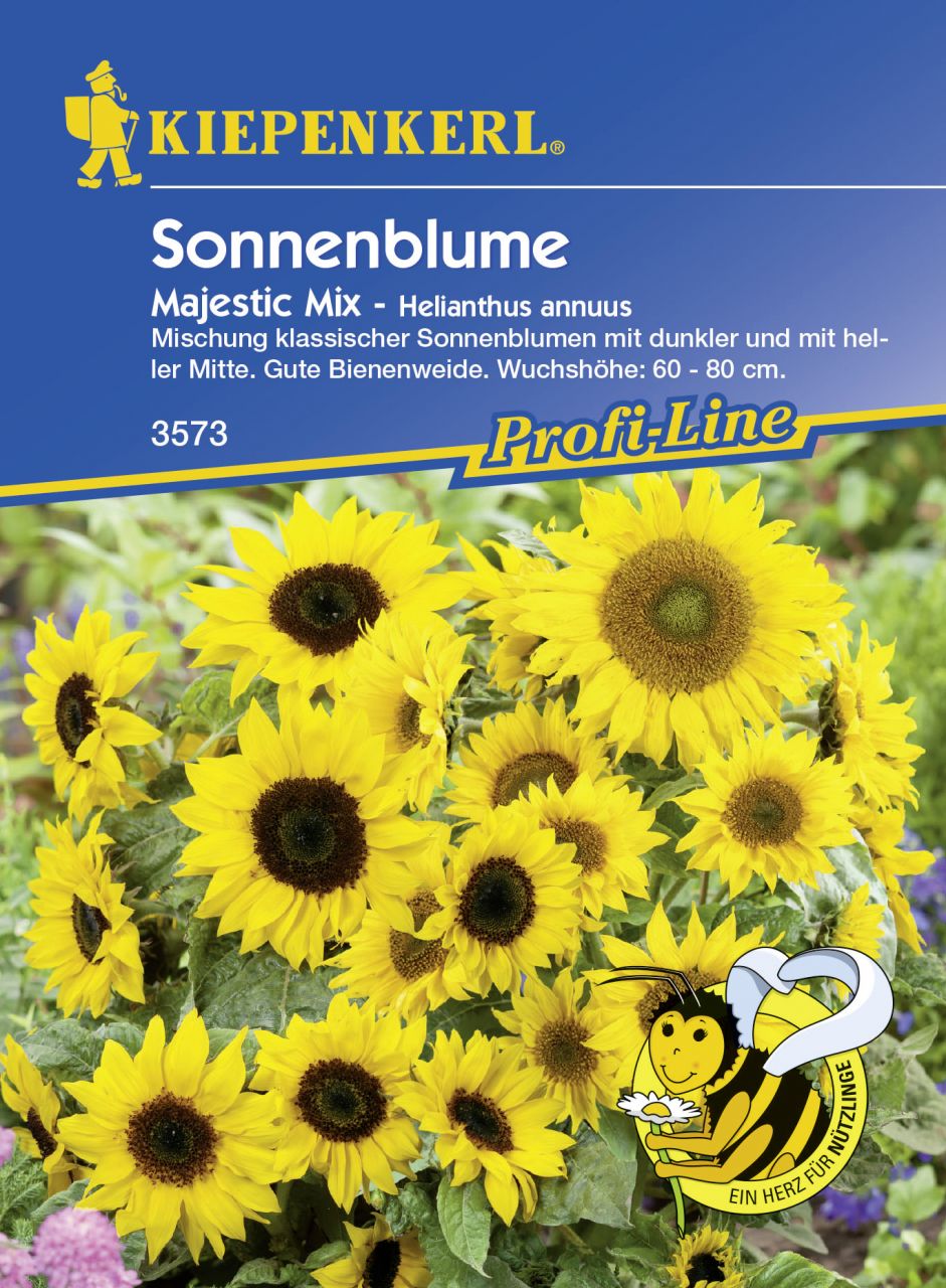 Kiepenkerl Sonnenblume Majestic Mix ca. 40 Pflanzen von Kiepenkerl