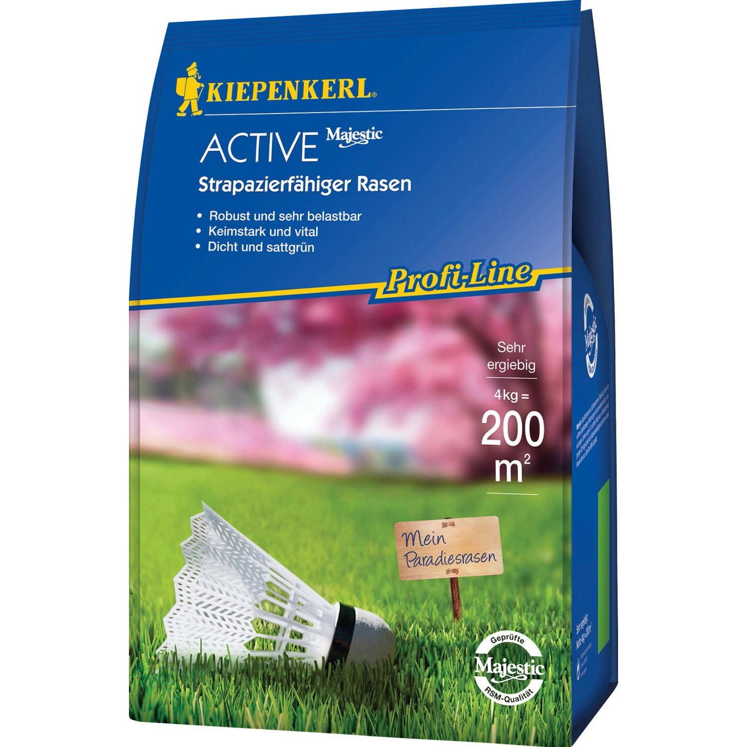 Kiepenkerl Strapazierfähiger Rasen Profi-Line Active 4 kg von Kiepenkerl