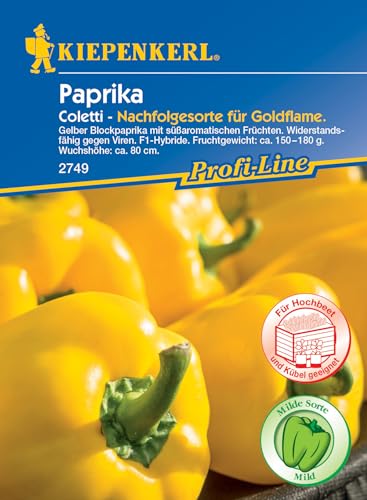 Paprikasamen - Paprika Coletti von Kiepenkerl von Kiepenkerl