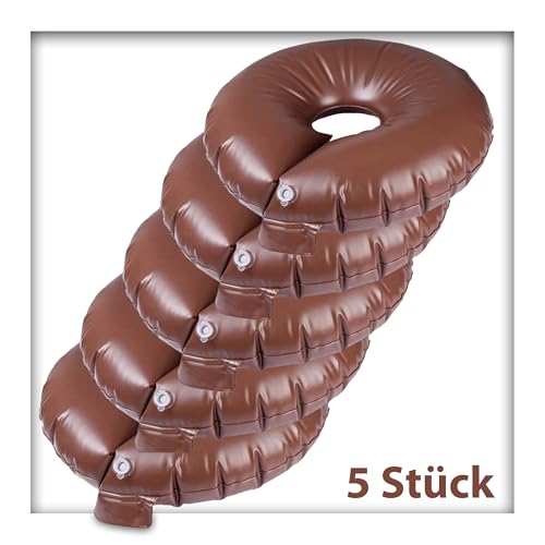 5 Stück Bewässerungsring 55 Liter, PVC UV Beständig, Baumring zur Bewässerung, Wassersack Baum von Kieskönig