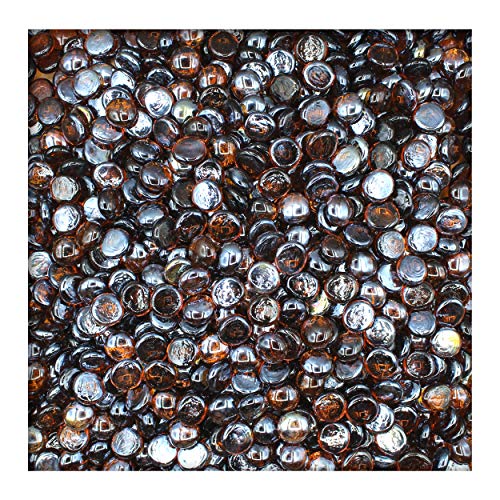 Kieskönig 1 kg Glasnuggets Glassteine Muggelsteine Mosaiksteine Tischdeko 17-19 mm Rotbraun Kieskönig 1 kg Glasnuggets Glassteine Muggelsteine Mosaiksteine Tischdeko 17-19 mm Rotbraun von Kieskönig