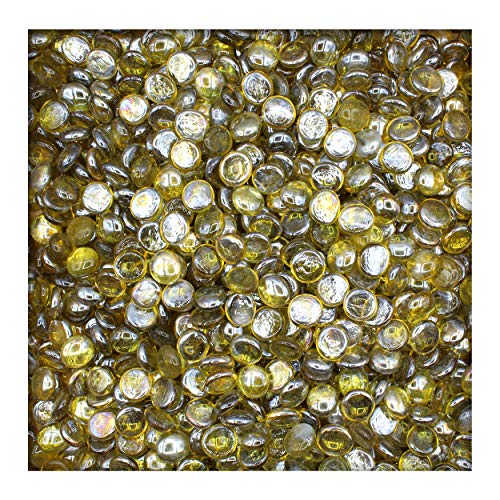 Kieskönig 5 kg Glasnuggets Glassteine Muggelsteine Mosaiksteine Tischdeko 17-19 mm Gelb Kieskönig 5 kg Glasnuggets Glassteine Muggelsteine Mosaiksteine Tischdeko 17-19 mm Gelb von Kieskönig