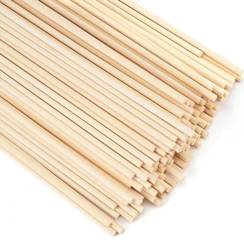 Kievano 200 Stück Holzstäbchen 30cm x 4mm – Bastelstäbe aus Bambus für Basteln, DIY, Dekoration, Zuckerwatte, Handwerksprojekte und Modellbau Kievano 200 Stück Holzstäbchen 30cm x 4mm – Bastelstäbe aus Bambus für Basteln, DIY, Dekoration, Zuckerwatte, Handwerksprojekte und Modellbau von Kievano