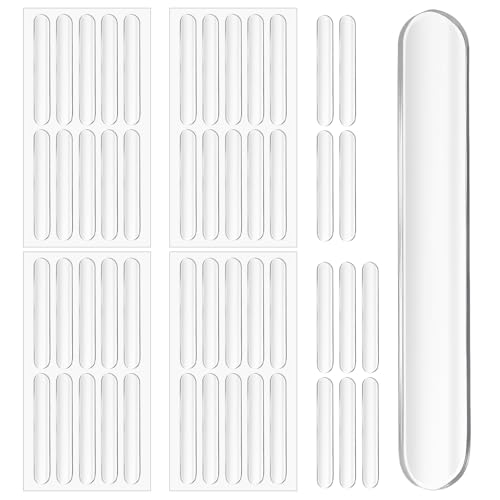 Kifmurase 50 Stück Möbel-Stoßstangen, Türschalldämpfer Silikonstreifen Möbelpolster Türstopper Selbstklebende Möbelpuffer Transparente Stoßstangen-Pads für Möbel Zuhause Schubladen Türenschutz Kifmurase 50 Stück Möbel-Stoßstangen, Türschalldämpfer Silikonstreifen Möbelpolster Türstopper Selbstklebende Möbelpuffer Transparente Stoßstangen-Pads für Möbel Zuhause Schubladen Türenschutz von Kifmurase