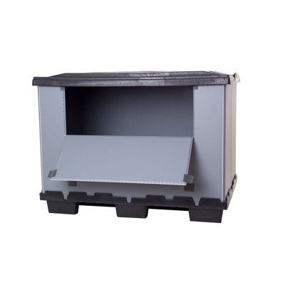 Faltbox mit 9 Füßen mit LK800 x 1200 x 885mm von Kiga