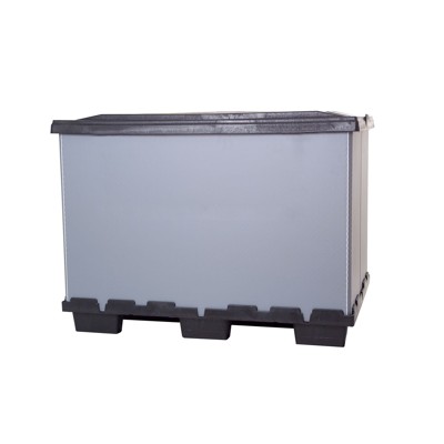 Faltbox mit 9 Füßen ohne LK800 x 1200 x 885mm von Kiga