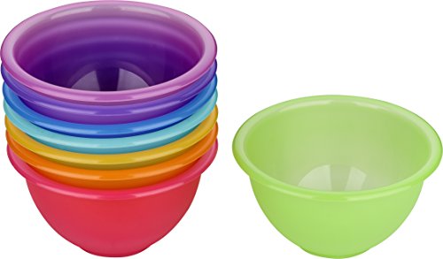 Kigima Dessert Salat Dip Schüssel Regenbogen Durchmesser Dm: 13Cm (8 STK) von Kigima