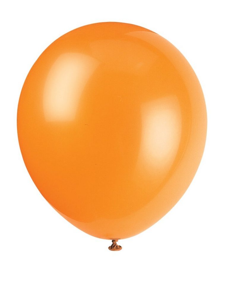 Kiids Folienballon Luftballons orange von Kiids
