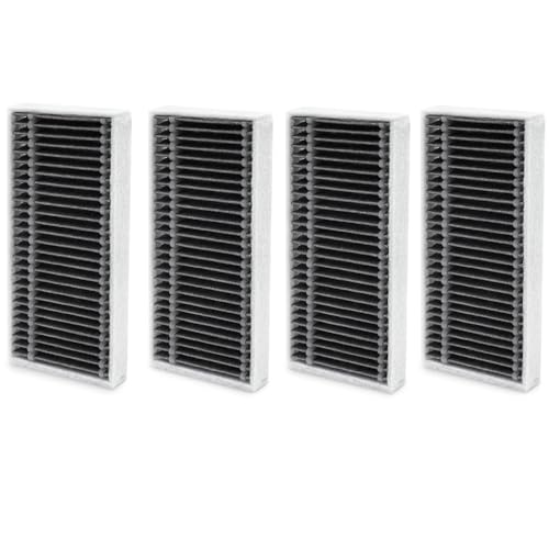 KiimSin 4-teiliges HEPA-Filterzubehör für ECOVACS DEEBOT X8 OMNI, X8 PRO OMNI,X9 Pro Omni Staubsauger, Wiederverwendung und hocheffiziente Filtration, HEPA-Filter-Ersatzteil von KiimSin