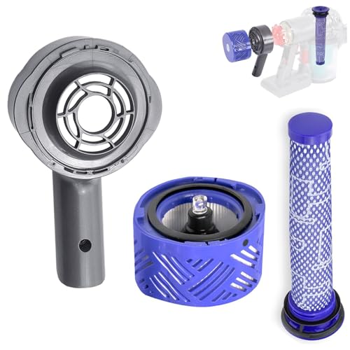 KiimSin Motor Heckabdeckung + Filter + Vorfilter Set Ersatz für Dyson V6 DC58 DC59 DC61 DC62 DC74 Staubsauger Staubsauger Zubehör von KiimSin
