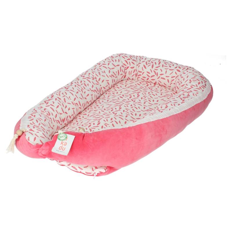 Kikadu Babynest Feather pink von kikadu GmbH