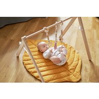 Baby Spieldecke Blatt Leinen Teppich von Kikakids