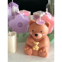 Pummelige Teddybär Kerze| Süße Teddy Einzigartiges Geschenk| Trendige Stumpenkerze|Wohnkultur Pummelige Teddybär Kerze| Süße Teddy Einzigartiges Geschenk| Trendige Stumpenkerze|Wohnkultur von KikiCandlesca