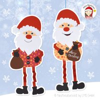 Baumelfreunde Nikolausi Bastelset Für 6 Stück Diy Baumelfreunde Nikolausi Bastelset Für 6 Stück Diy von KikisKreativeWelt