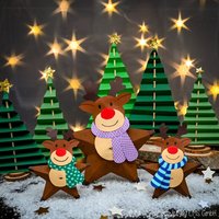 Elch Bastelset Diy Weihnachtsdekoration, Geschenkidee, Weihnachten Elch Bastelset Diy Weihnachtsdekoration, Geschenkidee, Weihnachten von KikisKreativeWelt