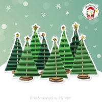 Tannen Gefaltet Bastelset Für 20 Stück Diy Weihnachtsdeko Tannen Gefaltet Bastelset Für 20 Stück Diy Weihnachtsdeko von KikisKreativeWelt