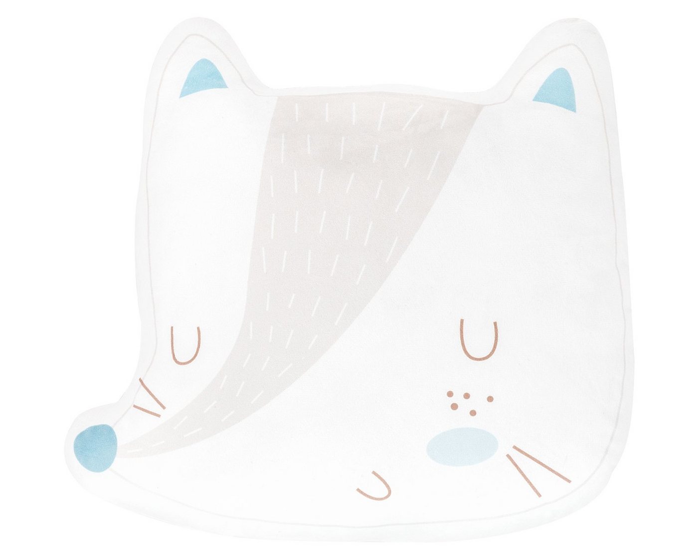 Kikkaboo Babykissen Babykissen Plüschtier, Kuschelkissen, Figurenkissen, ab Geburt von Kikkaboo