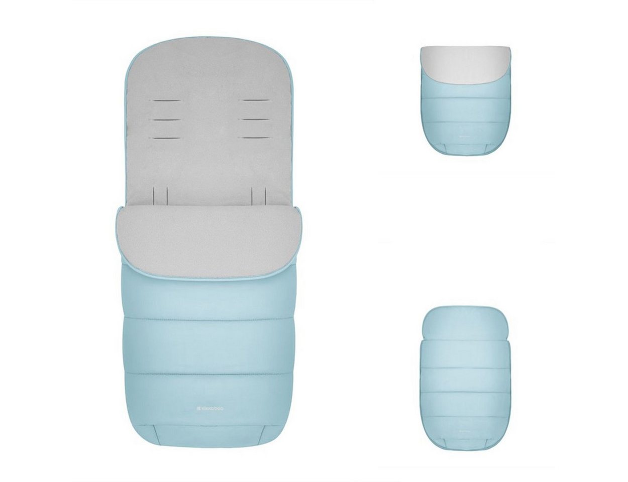 Kikkaboo Fußsack Fußsack Classic Kinderwagen (1-tlg), Fleece Reißverschluss wasserabweisend von Kikkaboo