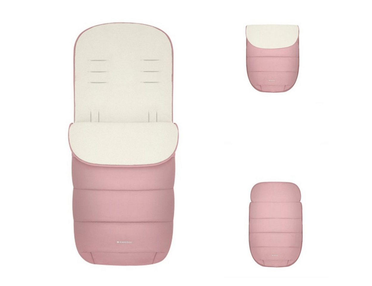 Kikkaboo Fußsack Fußsack Classic Kinderwagen (1-tlg), Fleece Reißverschluss wasserabweisend von Kikkaboo