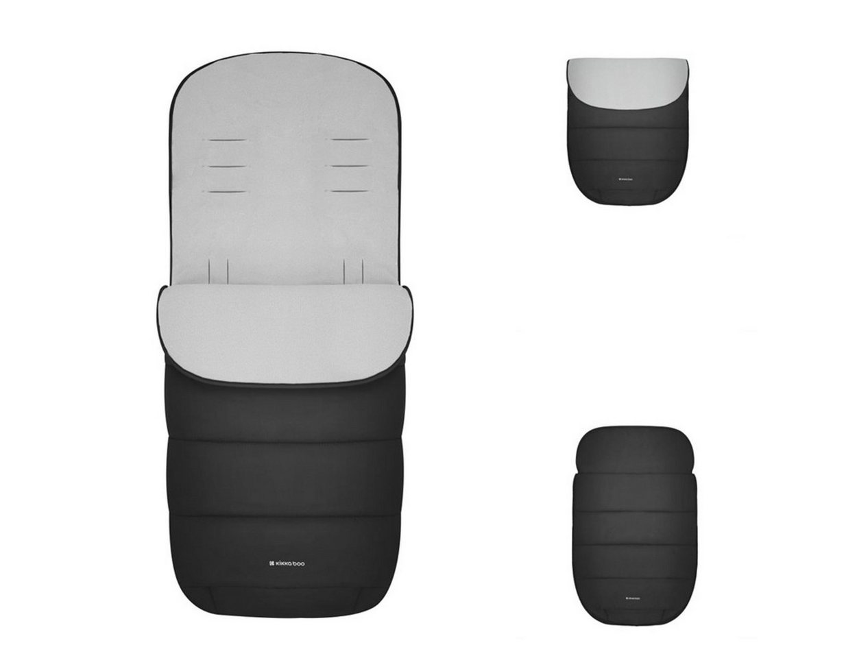 Kikkaboo Fußsack Fußsack Classic Kinderwagen (1-tlg), Fleece Reißverschluss wasserabweisend von Kikkaboo