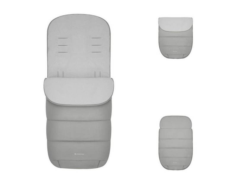 Kikkaboo Fußsack Fußsack Classic Kinderwagen (1-tlg), Fleece Reißverschluss wasserabweisend von Kikkaboo