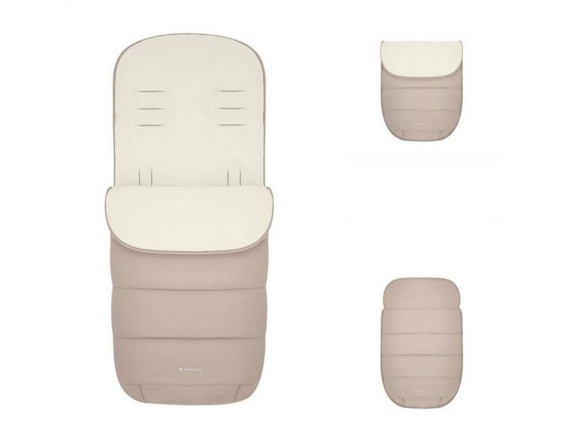 Kikkaboo Fußsack Fußsack Classic Kinderwagen (1-tlg), Fleece Reißverschluss wasserabweisend von Kikkaboo