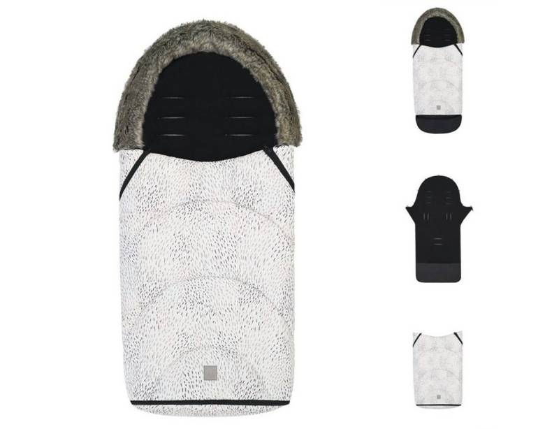 Kikkaboo Fußsack Fußsack Trendy Kinderwagen (1-tlg), Öffnung am Fußbereich, Reißverschluss von Kikkaboo