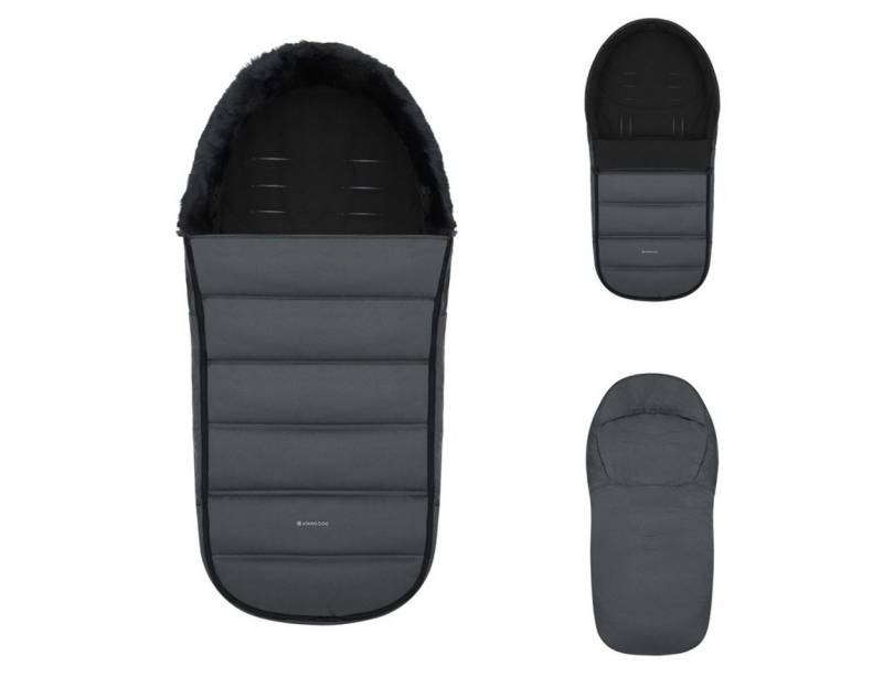 Kikkaboo Fußsack Fußsack Urban Kinderwagen (1-tlg), für Kinderwagen Reißverschluss Steppdesign Gurtöffnungen von Kikkaboo