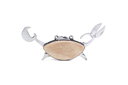 KIKKERLAND CD114 Multifunktions-Krabbe 9 in 1 Werkzeug Crab Multi-Tool Edelstahl KIKKERLAND CD114 Multifunktions-Krabbe 9 in 1 Werkzeug Crab Multi-Tool Edelstahl von Kikkerland