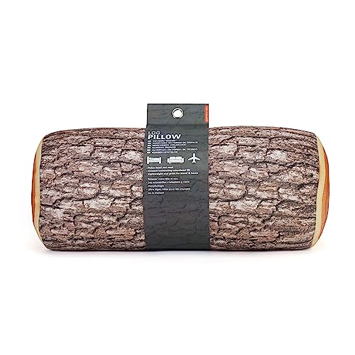 Kikkerland Log Head Rest, 1 Stück (1er Pack), Braun von Kikkerland