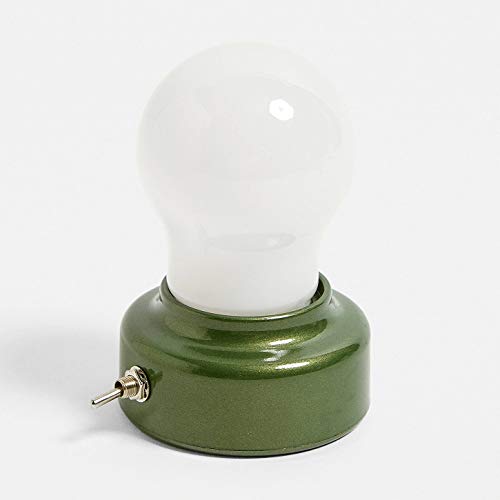 Kikkerland LP64-EU, Glühbirnen Lampe, Grün, 9.6999999999999993 x 9.5 x 15.3 cm von Kikkerland