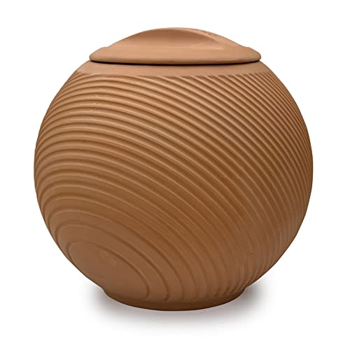 Terracotta Round Planter von Kikkerland