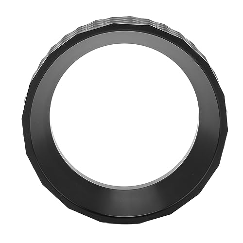 48 Mm Aluminiumlegierung Dosiertrichter Kaffeemaschine Magnetischer Filterhalter Kaffeedosierring für das Home Office (Schwarz) von Kikumi