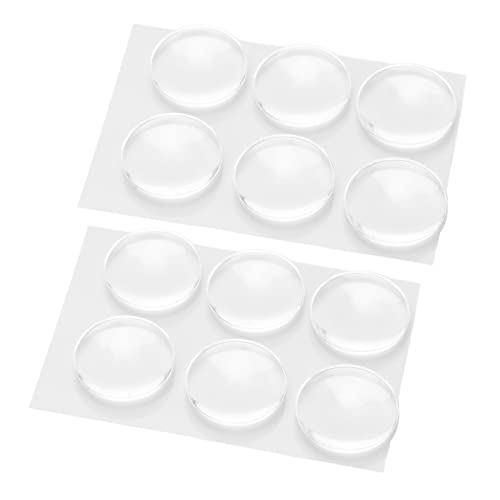 Kikumi 12 Pcs Türstopp Wandschutz 40 Mm Durchmesser Transparent Rund Weich Kikumi 12 Pcs Türstopp Wandschutz 40 Mm Durchmesser Transparent Rund Weich von Kikumi