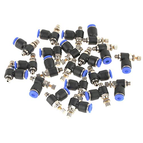 Kikumi 20pcs OD 4mm Röhrchen M5 Pneumatische Luftgeschwindigkeitskontrollventil Schneller Anschluss Kikumi 20pcs OD 4mm Röhrchen M5 Pneumatische Luftgeschwindigkeitskontrollventil Schneller Anschluss von Kikumi