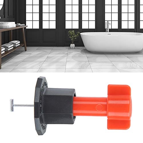 Kikumi 25 -teilige Fliesen -Leveler Wiederverwendungsniveau System Fliesen Positionierungswerkzeug Bodenwandkonstruktionswerkzeuge von Kikumi