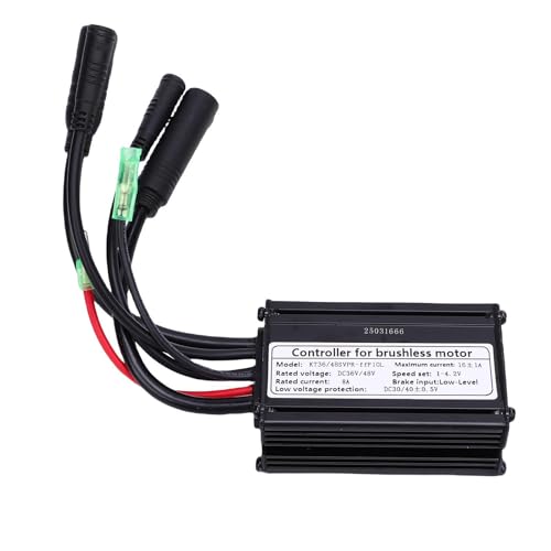 Kikumi 250 W Motor Controller, Aluminiumlegierung 6 Röhrchen Elektrischer Sinuswellencontroller mit Universeller Anwendung, um Einen Reibungslosen Betrieb für die Langlebigkeit zu von Kikumi
