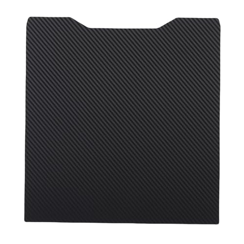 Kikumi 280x265mm Pei Powder Mattstrukturierte Bauplatte mit Kohlefasermuster, Flexible 3D -Druckerbettplattform für Hi Combo, Geeignet für Hi von Kikumi