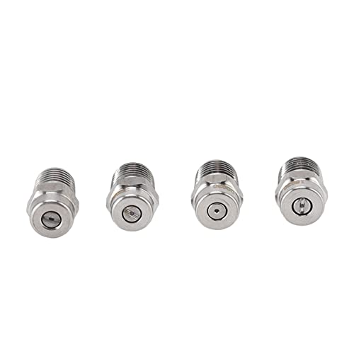 Kikumi 4pcs Gewindedüsen 22mm 304 Edelstahl G1/4 Männliche Gewindedruckscheibezubehör (030) von Kikumi