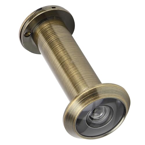 Kikumi Anti-Diebstahl 220 Grad Betrachtungswinkel Sicherheitstür-Zuschauer mit Rückdecke für den Heimgebrauch (Verlängerte 16 Qinggu's Blende 16-23 Türstärke) von Kikumi