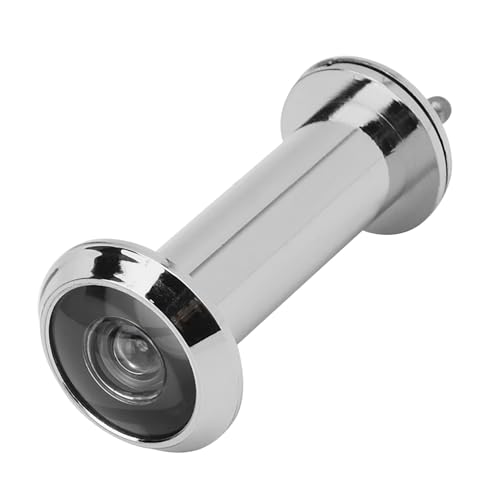 Kikumi Anti-Diebstahl 220 Grad Betrachtungswinkel Sicherheitstür-Zuschauer mit Rückdecke für den Heimgebrauch (Verlängerte 16 helllicht Blende 16-23 Türstärke) von Kikumi