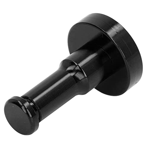 Kikumi Badezimmer-Haken, Retro-Aluminium-Handtuchhaken, Robuster Wandaufhänger für Balkon, Küche (Klassisches Schwarz) von Kikumi