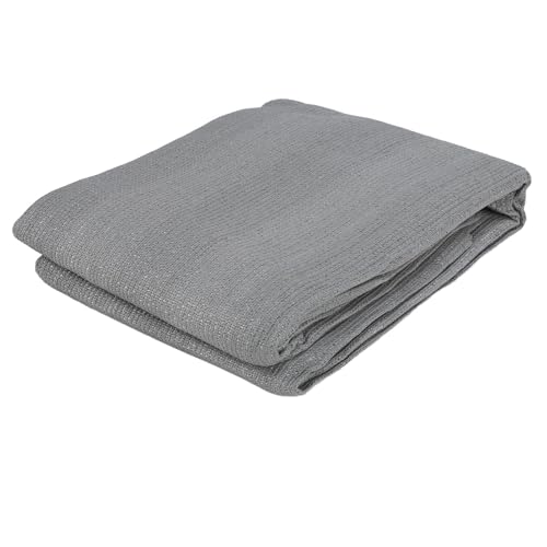 Kikumi Balkon Privatsphäre Bildschirm Zaun Abdeckung HDPE Privatsphäre Bildschirmzaun für Deck Terrasse Hinterhof Outdoor Pool 9 X 0,5 M (Hellgrau) von Kikumi