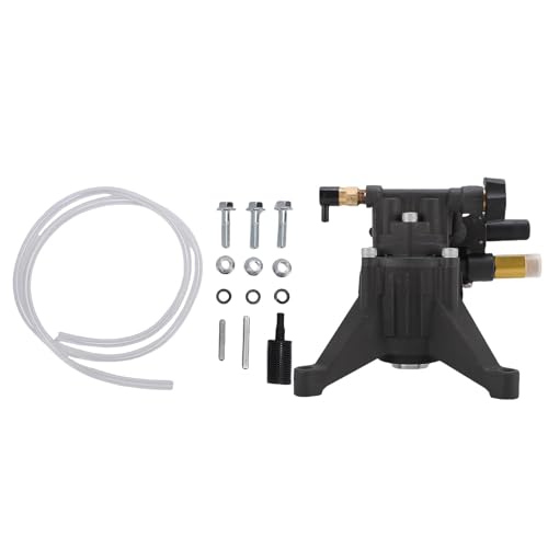 Kikumi Hochdruck -Waschpumpe Geneigte Scheibe 3/4 -Zoll -Welle Horizontale Kolbenpumpe 3000 Psi 2,4 Gpm von Kikumi