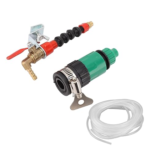 Kikumi Hochgeschwindigkeits -Staubentferner Wassersprühgerät, Multi -Winkel Einstellbare Schneidemaschine Wassersprühgerät Edelstahl für die Bewässerung von Anlagen (10 m Wasserschlauch) von Kikumi