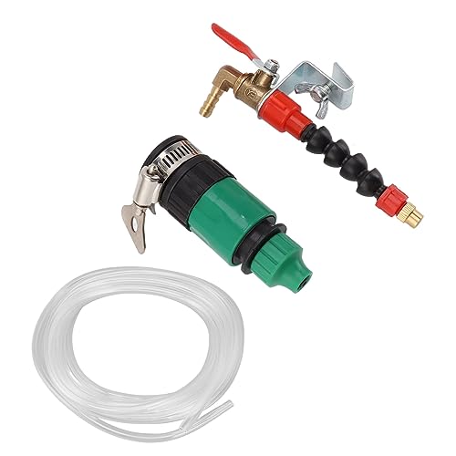 Kikumi Hochgeschwindigkeits -Staubentferner Wassersprühgerät, Multi -Winkel Einstellbare Schneidemaschine Wassersprühgerät Edelstahl für die Bewässerung von Anlagen (5m Wasserschlauch) von Kikumi