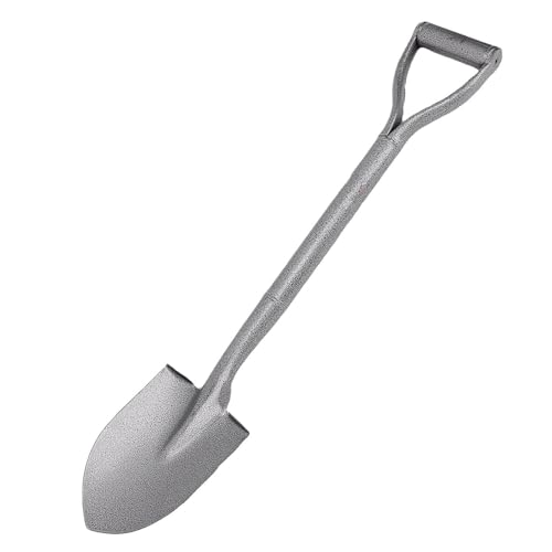 Kikumi Integriert Alle Metallschaufel D Griff Spitze Kopf 76 cm Mangan Stahl Graben Schaufel Zum Campingpflanzen von Kikumi