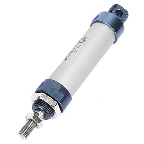 Kikumi MAL 25 Mm Einzelstangen-Doppeltwirkender Mini-Pneumatik-Luftzylinder aus Aluminiumlegierung (Hub 50mm) von Kikumi