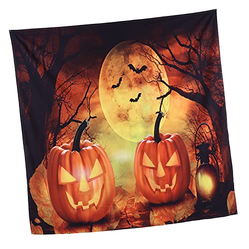 Kikumi Tapisserie Halloween Wandteppich Wand Hanging Matte Teppich Hintergrund Dekoration Home Party Photo Studio Accessoires (230 * 180 cm) von Kikumi